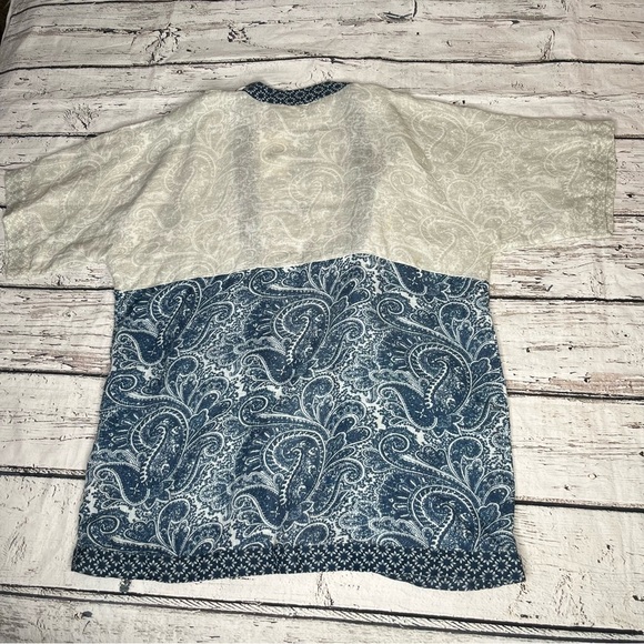 Soft Surroundings Open Front Beaded Kimono Jacket Size S/M - Picture 11 of 11